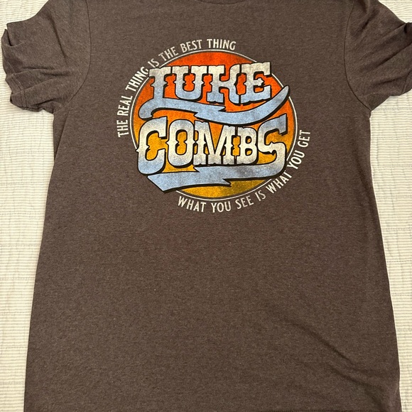 Luke Combs Concert T Shirt What You See Is What You Get Sz M - Picture 2 of 4